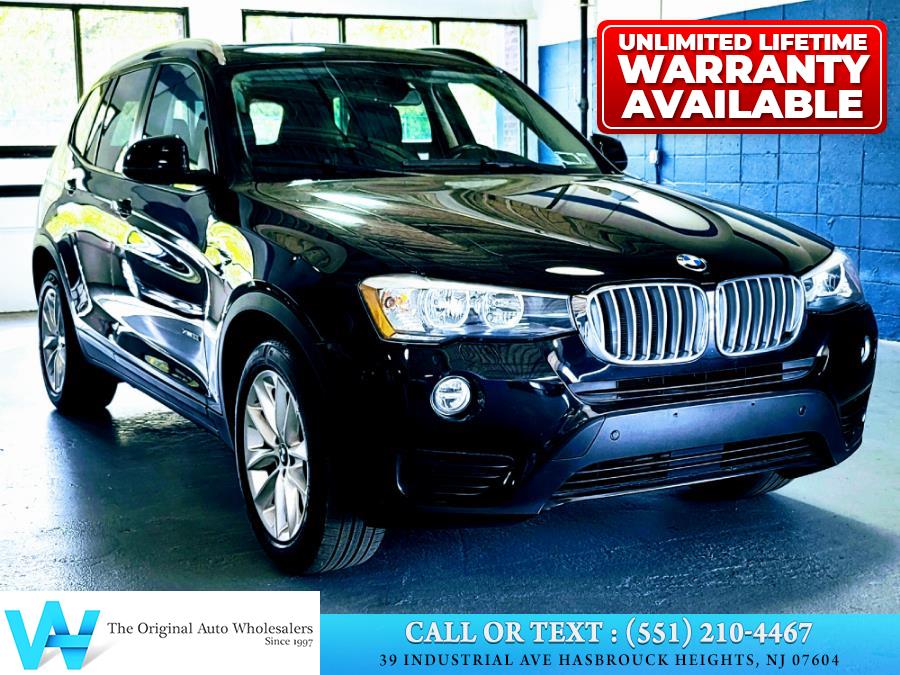2017 BMW X3 xDrive28i Sports Activity Vehicle, available for sale in Hasbrouck Heights, New Jersey | AW Auto & Truck Wholesalers, Inc. Hasbrouck Heights, New Jersey
