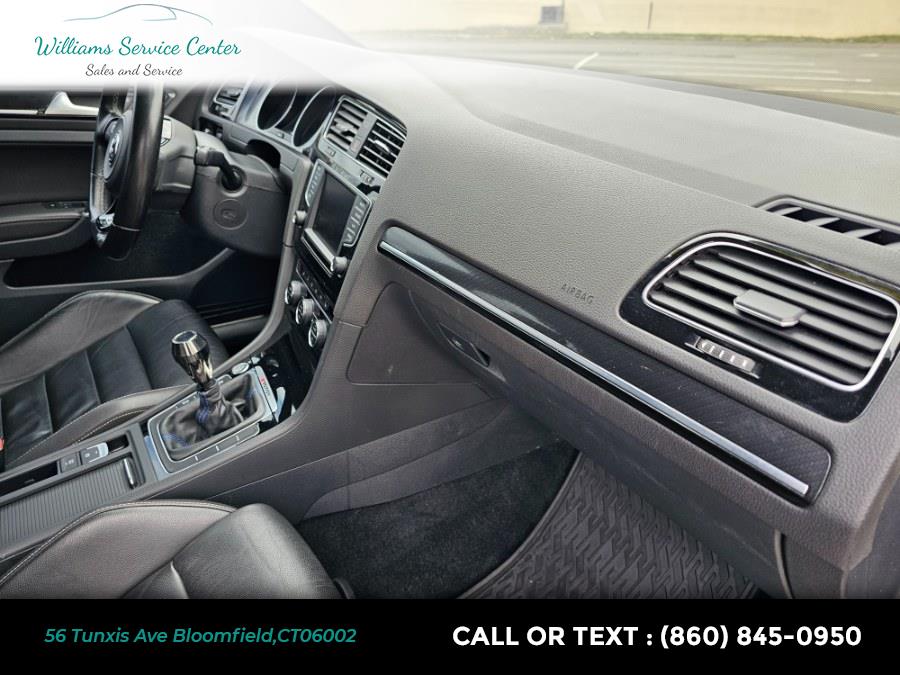 2016 Volkswagen Golf R 4dr HB Man w/DCC/Nav, available for sale in Bloomfield, Connecticut | Williams Service Center. Bloomfield, Connecticut 2016 Volkswagen Golf R 4dr HB Man w/DCC/Nav, available for sale in Bloomfield, Connecticut | Williams Service Center. Bloomfield, Connecticut