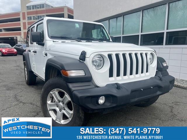 2021 Jeep Wrangler Unlimited Sport S, available for sale in White Plains, New York | Apex Westchester Used Vehicles. White Plains, New York
