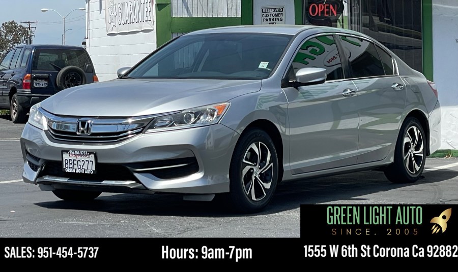 2017 Honda Accord Sedan LX CVT, available for sale in Corona, California | Green Light Auto. Corona, California 2017 Honda Accord Sedan LX CVT, available for sale in Corona, California | Green Light Auto. Corona, California
