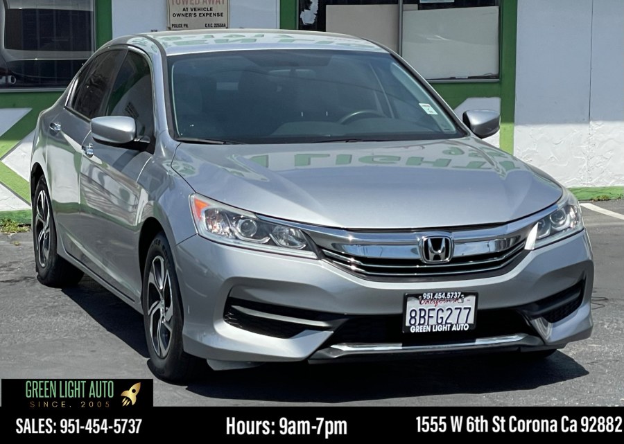 2017 Honda Accord Sedan LX CVT, available for sale in Corona, California | Green Light Auto. Corona, California 2017 Honda Accord Sedan LX CVT, available for sale in Corona, California | Green Light Auto. Corona, California