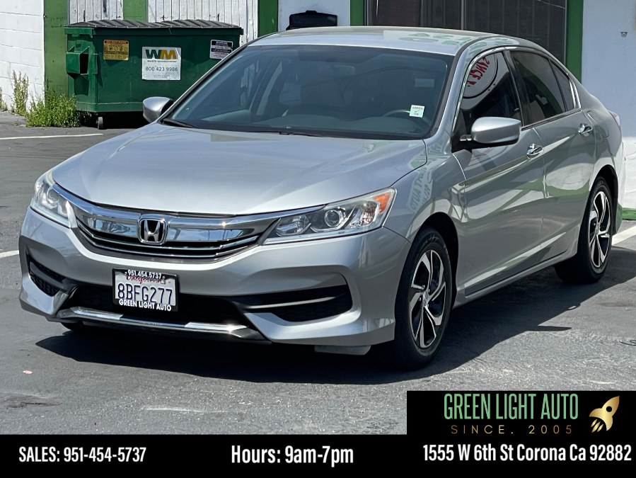 2017 Honda Accord Sedan LX CVT, available for sale in Corona, California | Green Light Auto. Corona, California 2017 Honda Accord Sedan LX CVT, available for sale in Corona, California | Green Light Auto. Corona, California