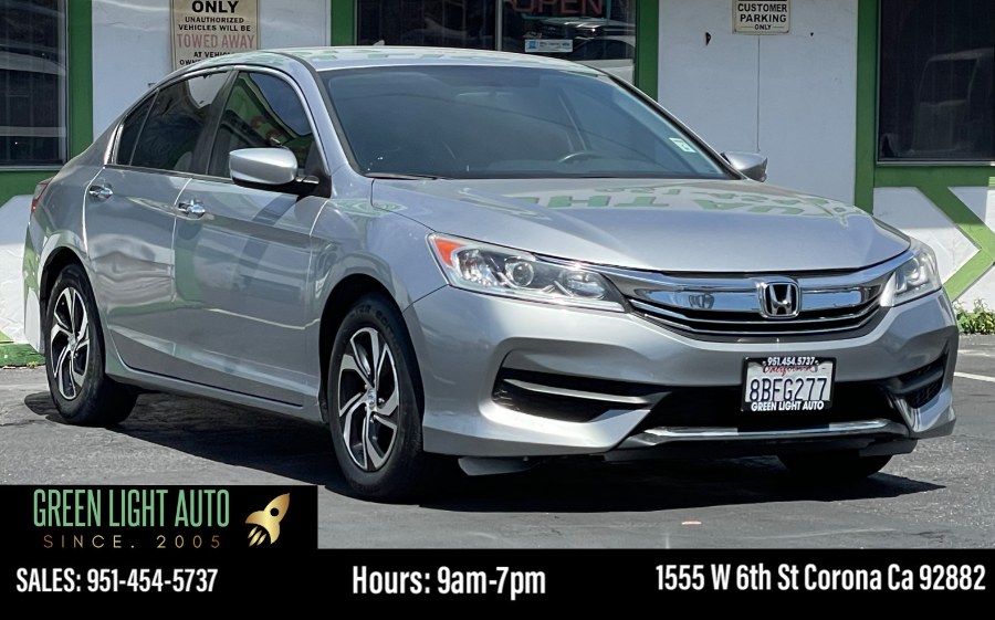 2017 Honda Accord Sedan LX CVT, available for sale in Corona, California | Green Light Auto. Corona, California 2017 Honda Accord Sedan LX CVT, available for sale in Corona, California | Green Light Auto. Corona, California