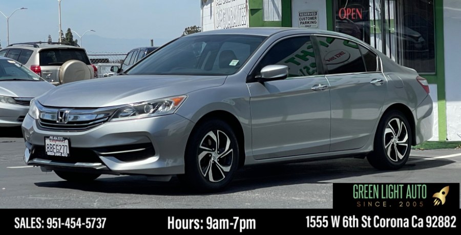 2017 Honda Accord Sedan LX CVT, available for sale in Corona, California | Green Light Auto. Corona, California 2017 Honda Accord Sedan LX CVT, available for sale in Corona, California | Green Light Auto. Corona, California