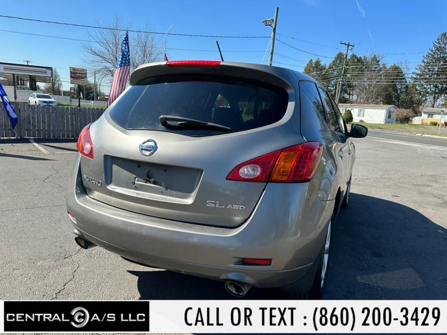 2009 Nissan Murano AWD 4dr S, available for sale in East Windsor, Connecticut | Central A/S LLC. East Windsor, Connecticut 2009 Nissan Murano AWD 4dr S, available for sale in East Windsor, Connecticut | Central A/S LLC. East Windsor, Connecticut