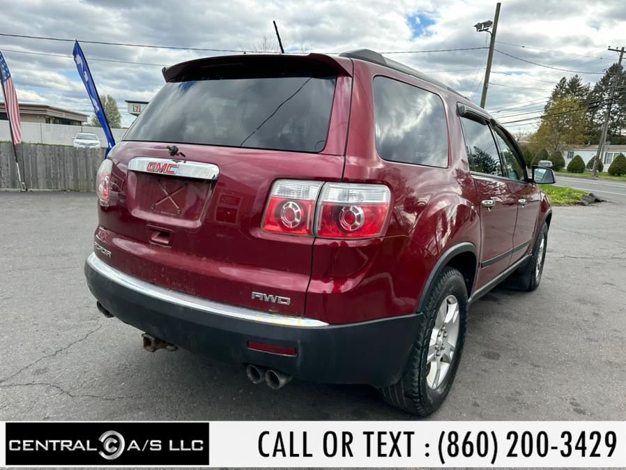 2010 GMC Acadia AWD 4dr SL, available for sale in East Windsor, Connecticut | Central A/S LLC. East Windsor, Connecticut 2010 GMC Acadia AWD 4dr SL, available for sale in East Windsor, Connecticut | Central A/S LLC. East Windsor, Connecticut