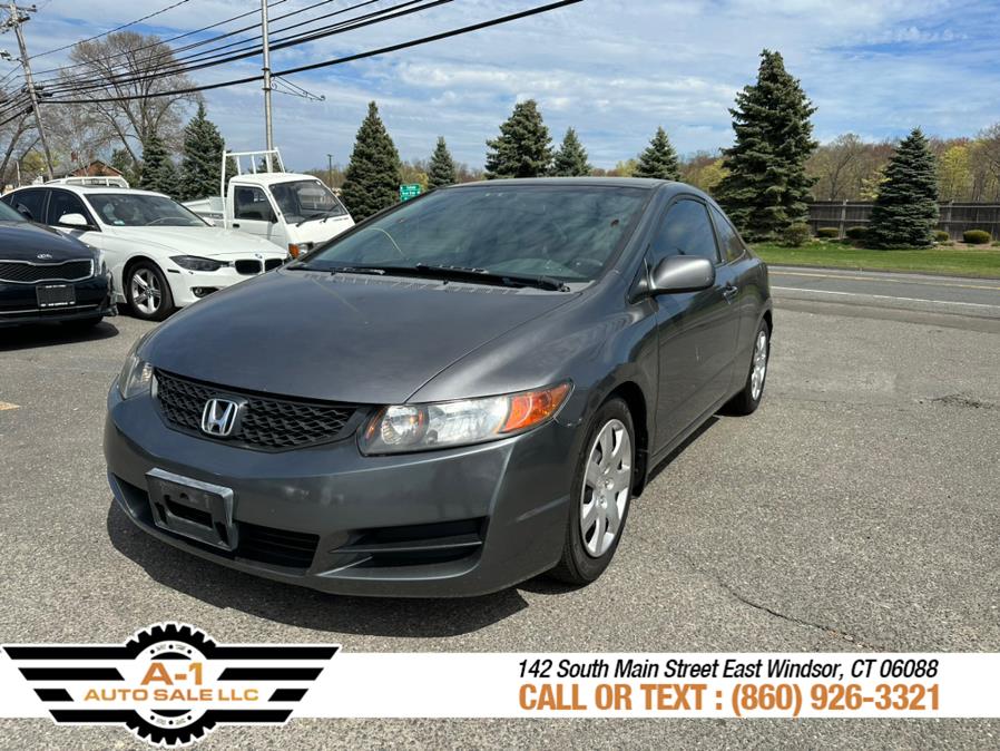 2009 Honda Civic Cpe 2dr Auto LX, available for sale in East Windsor, Connecticut | A1 Auto Sale LLC. East Windsor, Connecticut 2009 Honda Civic Cpe 2dr Auto LX, available for sale in East Windsor, Connecticut | A1 Auto Sale LLC. East Windsor, Connecticut