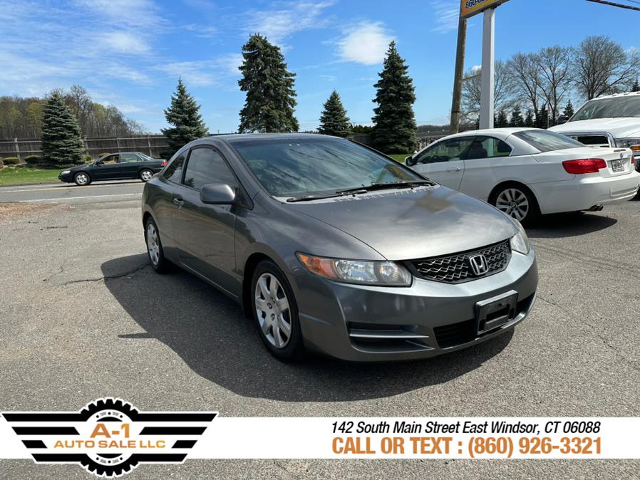 2009 Honda Civic Cpe 2dr Auto LX, available for sale in East Windsor, Connecticut | A1 Auto Sale LLC. East Windsor, Connecticut 2009 Honda Civic Cpe 2dr Auto LX, available for sale in East Windsor, Connecticut | A1 Auto Sale LLC. East Windsor, Connecticut