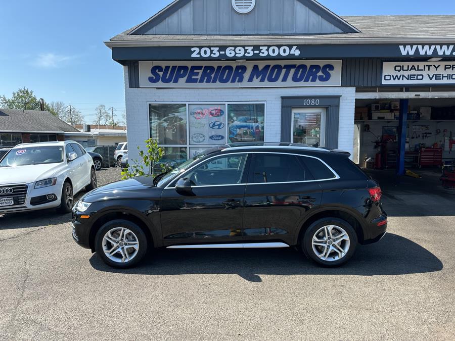 2018 AUDI Q5 AWD PREMIUM PLUS 2.0 TFSI Tech Premium Plus, available for sale in Milford, Connecticut | Superior Motors LLC. Milford, Connecticut 2018 AUDI Q5 AWD PREMIUM PLUS 2.0 TFSI Tech Premium Plus, available for sale in Milford, Connecticut | Superior Motors LLC. Milford, Connecticut