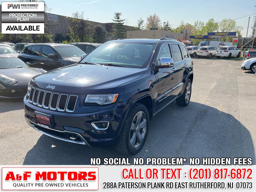 2015 Jeep Grand Cherokee 4WD 4dr Overland, available for sale in East Rutherford, New Jersey | A&F Motors LLC. East Rutherford, New Jersey 2015 Jeep Grand Cherokee 4WD 4dr Overland, available for sale in East Rutherford, New Jersey | A&F Motors LLC. East Rutherford, New Jersey