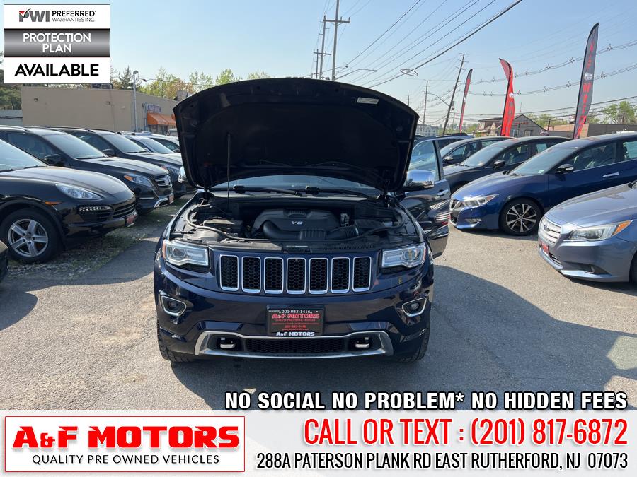 2015 Jeep Grand Cherokee 4WD 4dr Overland, available for sale in East Rutherford, New Jersey | A&F Motors LLC. East Rutherford, New Jersey 2015 Jeep Grand Cherokee 4WD 4dr Overland, available for sale in East Rutherford, New Jersey | A&F Motors LLC. East Rutherford, New Jersey