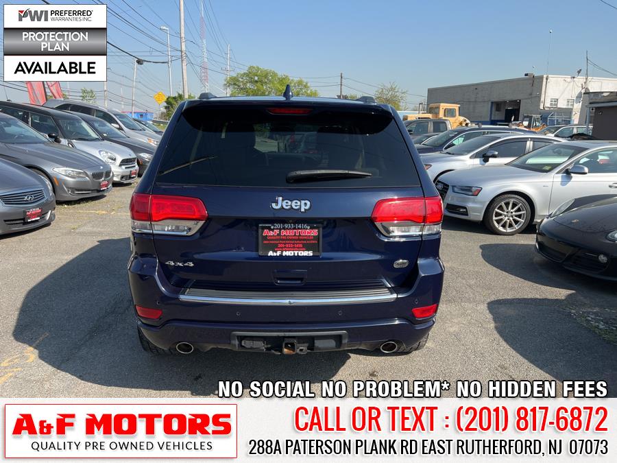 2015 Jeep Grand Cherokee 4WD 4dr Overland, available for sale in East Rutherford, New Jersey | A&F Motors LLC. East Rutherford, New Jersey 2015 Jeep Grand Cherokee 4WD 4dr Overland, available for sale in East Rutherford, New Jersey | A&F Motors LLC. East Rutherford, New Jersey