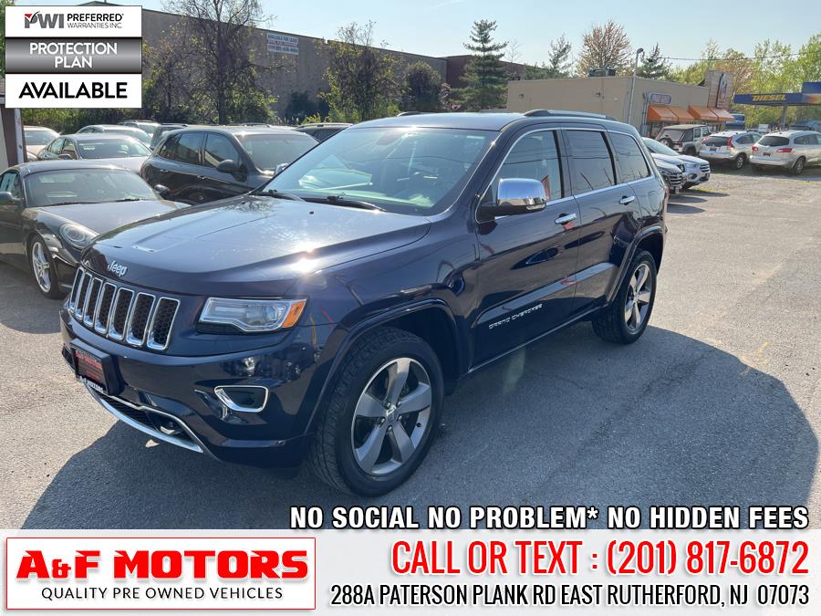 2015 Jeep Grand Cherokee 4WD 4dr Overland, available for sale in East Rutherford, New Jersey | A&F Motors LLC. East Rutherford, New Jersey 2015 Jeep Grand Cherokee 4WD 4dr Overland, available for sale in East Rutherford, New Jersey | A&F Motors LLC. East Rutherford, New Jersey