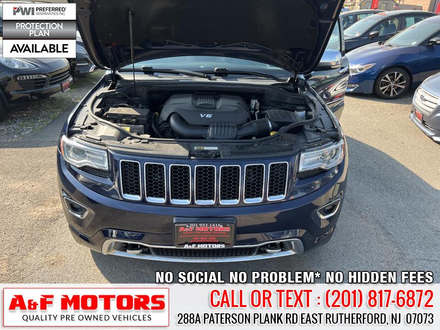 2015 Jeep Grand Cherokee 4WD 4dr Overland, available for sale in East Rutherford, New Jersey | A&F Motors LLC. East Rutherford, New Jersey 2015 Jeep Grand Cherokee 4WD 4dr Overland, available for sale in East Rutherford, New Jersey | A&F Motors LLC. East Rutherford, New Jersey