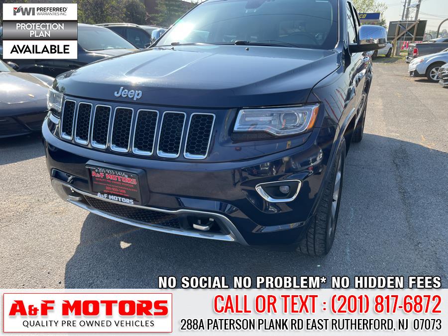 2015 Jeep Grand Cherokee 4WD 4dr Overland, available for sale in East Rutherford, New Jersey | A&F Motors LLC. East Rutherford, New Jersey 2015 Jeep Grand Cherokee 4WD 4dr Overland, available for sale in East Rutherford, New Jersey | A&F Motors LLC. East Rutherford, New Jersey