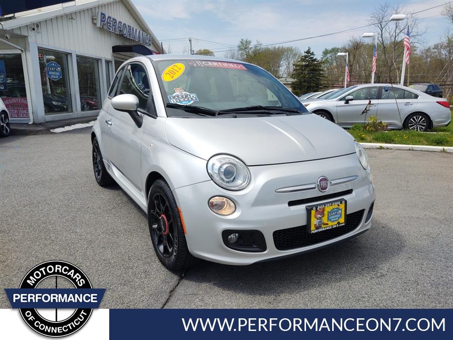 2012 FIAT 500 2dr HB Sport, available for sale in Wilton, Connecticut | Performance Motor Cars Of Connecticut LLC. Wilton, Connecticut