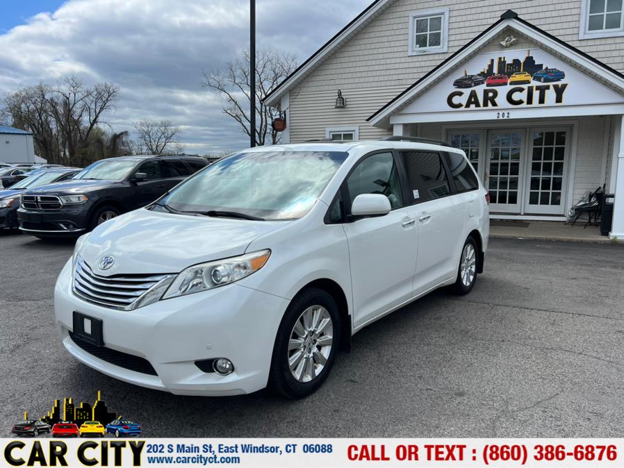 2011 Toyota Sienna 5dr 7-Pass Van V6 Ltd AWD (Natl), available for sale in East Windsor, Connecticut | Car City LLC. East Windsor, Connecticut