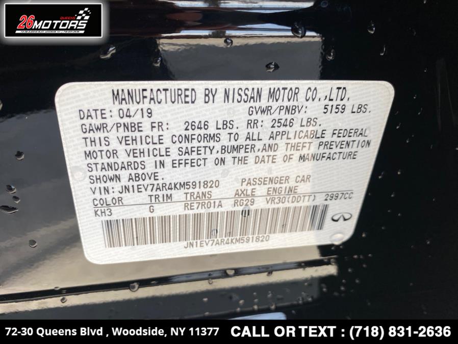 2019 INFINITI Q50 3.0t LUXE AWD, available for sale in Woodside, New York | 26 Motors Queens. Woodside, New York 2019 INFINITI Q50 3.0t LUXE AWD, available for sale in Woodside, New York | 26 Motors Queens. Woodside, New York