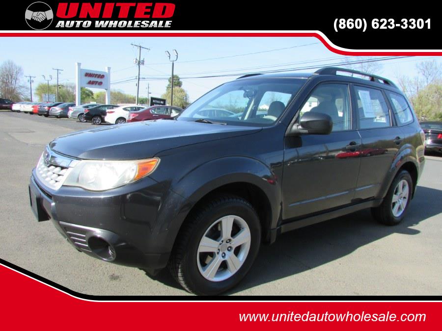2012 Subaru Forester 4dr Auto 2.5X, available for sale in East Windsor, Connecticut | United Auto Sales of E Windsor, Inc. East Windsor, Connecticut