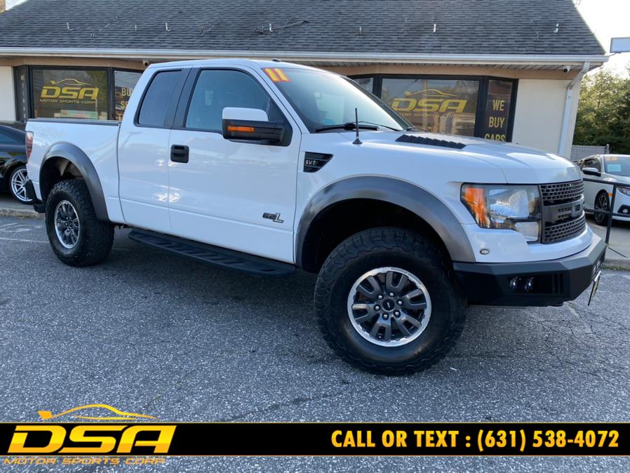 2011 Ford F-150 4WD SuperCab 133" SVT Raptor, available for sale in Commack, New York | DSA Motor Sports Corp. Commack, New York