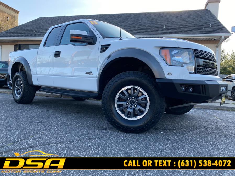 2011 Ford F-150 4WD SuperCab 133" SVT Raptor, available for sale in Commack, New York | DSA Motor Sports Corp. Commack, New York 2011 Ford F-150 4WD SuperCab 133" SVT Raptor, available for sale in Commack, New York | DSA Motor Sports Corp. Commack, New York