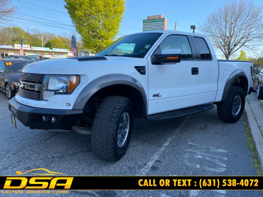 2011 Ford F-150 4WD SuperCab 133" SVT Raptor, available for sale in Commack, New York | DSA Motor Sports Corp. Commack, New York 2011 Ford F-150 4WD SuperCab 133" SVT Raptor, available for sale in Commack, New York | DSA Motor Sports Corp. Commack, New York