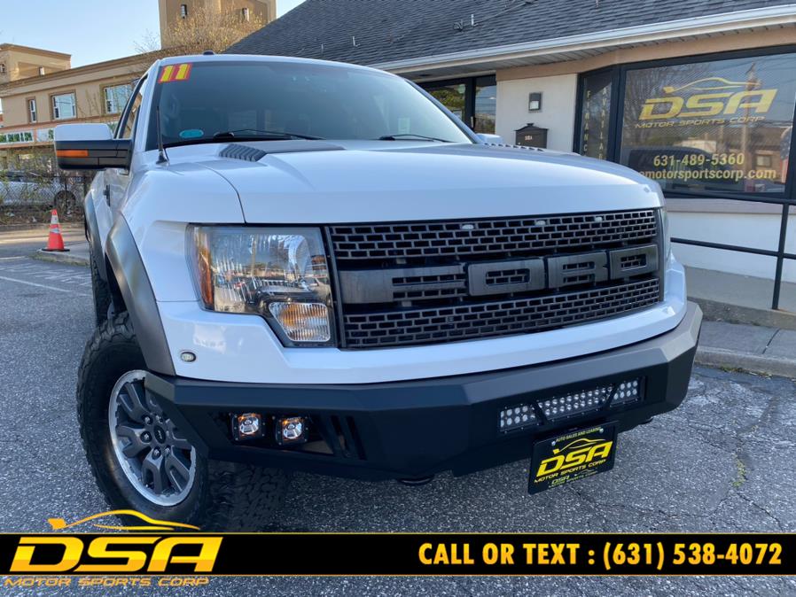 2011 Ford F-150 4WD SuperCab 133" SVT Raptor, available for sale in Commack, New York | DSA Motor Sports Corp. Commack, New York 2011 Ford F-150 4WD SuperCab 133" SVT Raptor, available for sale in Commack, New York | DSA Motor Sports Corp. Commack, New York