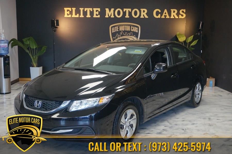 2013 Honda Civic Sdn 4dr Auto LX, available for sale in Newark, New Jersey | Elite Motor Cars. Newark, New Jersey