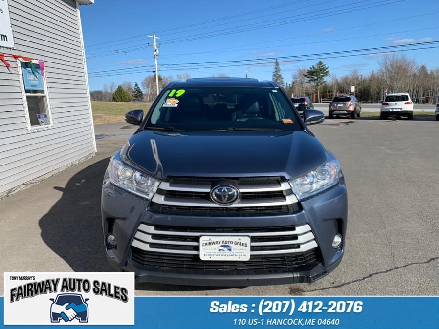 2019 Toyota Highlander XLE AWD Leahter XLE V6 AWD (Natl), available for sale in Hancock, Maine | Fairway Auto Sales. Hancock, Maine 2019 Toyota Highlander XLE AWD Leahter XLE V6 AWD (Natl), available for sale in Hancock, Maine | Fairway Auto Sales. Hancock, Maine