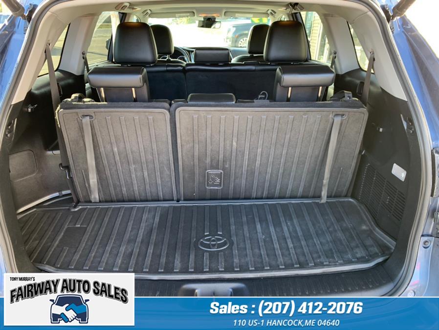 2019 Toyota Highlander XLE AWD Leahter XLE V6 AWD (Natl), available for sale in Hancock, Maine | Fairway Auto Sales. Hancock, Maine 2019 Toyota Highlander XLE AWD Leahter XLE V6 AWD (Natl), available for sale in Hancock, Maine | Fairway Auto Sales. Hancock, Maine