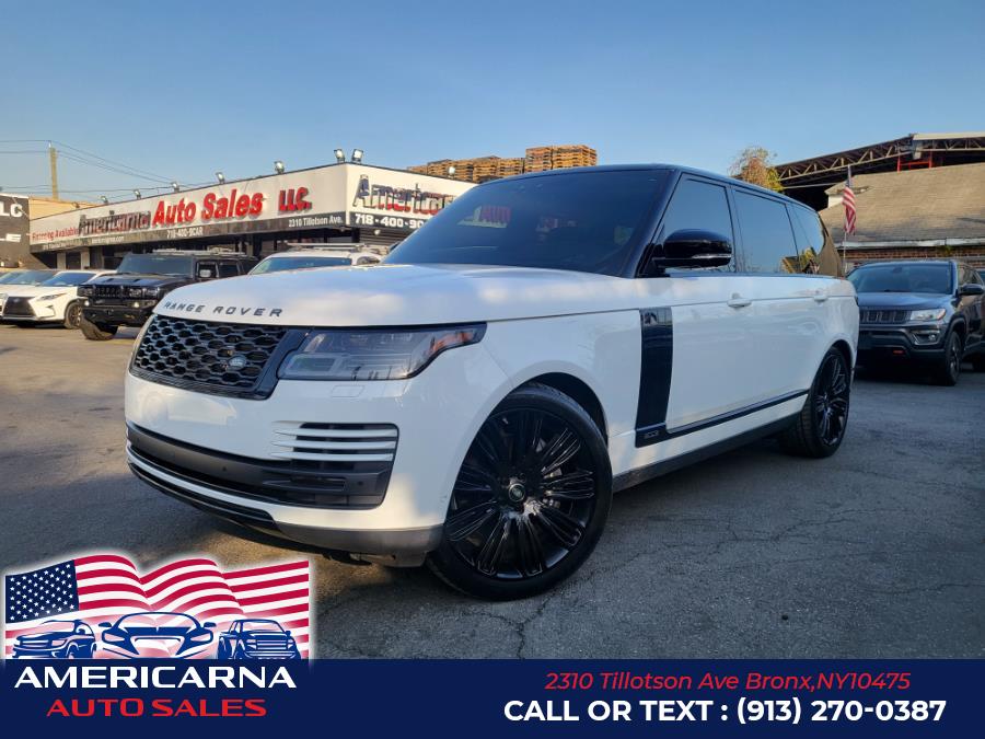 2018 Land Rover Range Rover V8 Supercharged LWB, available for sale in Bronx, New York | Americarna Auto Sales LLC. Bronx, New York
