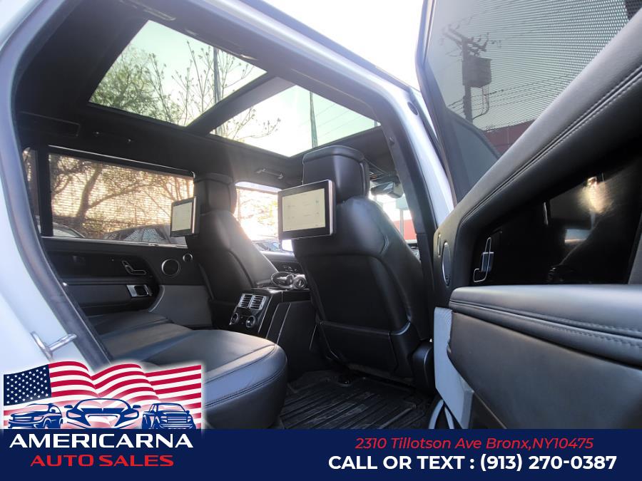 2018 Land Rover Range Rover V8 Supercharged LWB, available for sale in Bronx, New York | Americarna Auto Sales LLC. Bronx, New York 2018 Land Rover Range Rover V8 Supercharged LWB, available for sale in Bronx, New York | Americarna Auto Sales LLC. Bronx, New York