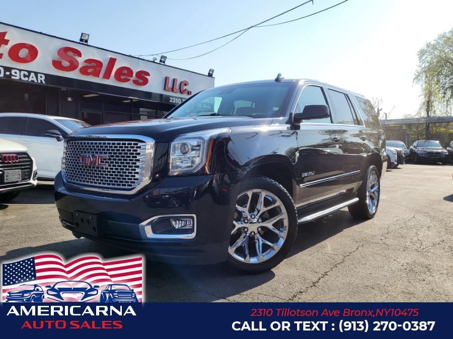 2017 GMC Yukon 4WD 4dr Denali, available for sale in Bronx, New York | Americarna Auto Sales LLC. Bronx, New York 2017 GMC Yukon 4WD 4dr Denali, available for sale in Bronx, New York | Americarna Auto Sales LLC. Bronx, New York