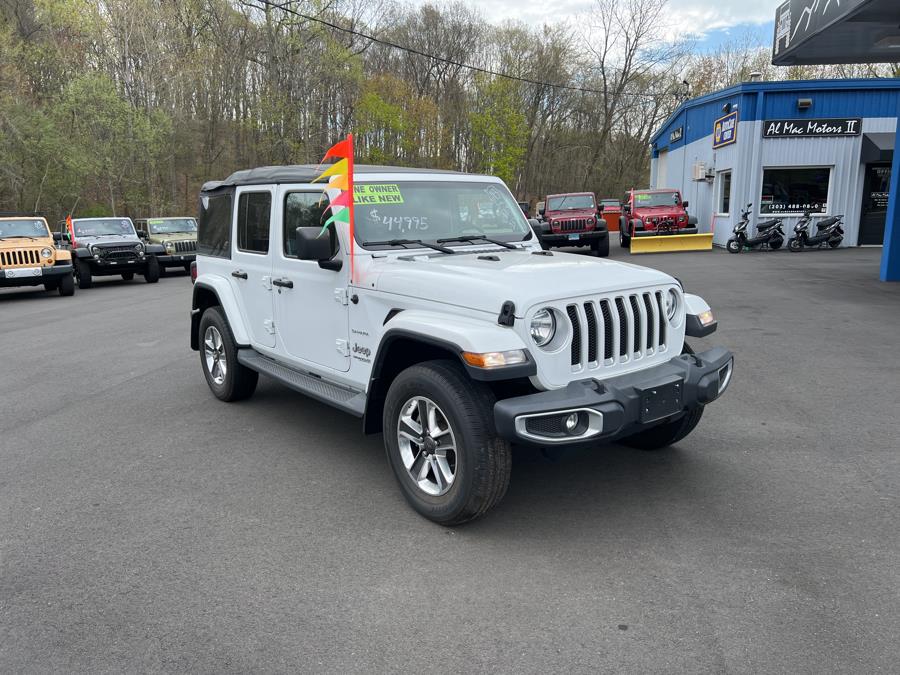 2018 Jeep Wrangler Unlimited Sahara 4x4, available for sale in Branford, Connecticut | Al Mac Motors 2. Branford, Connecticut 2018 Jeep Wrangler Unlimited Sahara 4x4, available for sale in Branford, Connecticut | Al Mac Motors 2. Branford, Connecticut