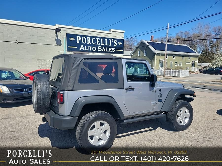 2014 Jeep Wrangler 4WD 2dr Sport, available for sale in West Warwick, Rhode Island | Porcelli's Auto Sales. West Warwick, Rhode Island 2014 Jeep Wrangler 4WD 2dr Sport, available for sale in West Warwick, Rhode Island | Porcelli's Auto Sales. West Warwick, Rhode Island