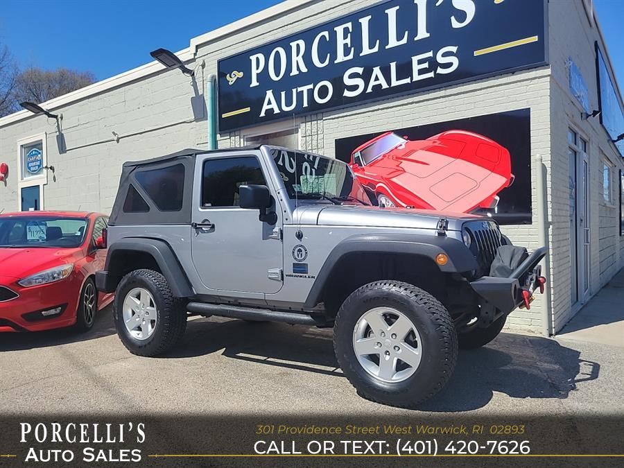 2014 Jeep Wrangler 4WD 2dr Sport, available for sale in West Warwick, Rhode Island | Porcelli's Auto Sales. West Warwick, Rhode Island 2014 Jeep Wrangler 4WD 2dr Sport, available for sale in West Warwick, Rhode Island | Porcelli's Auto Sales. West Warwick, Rhode Island