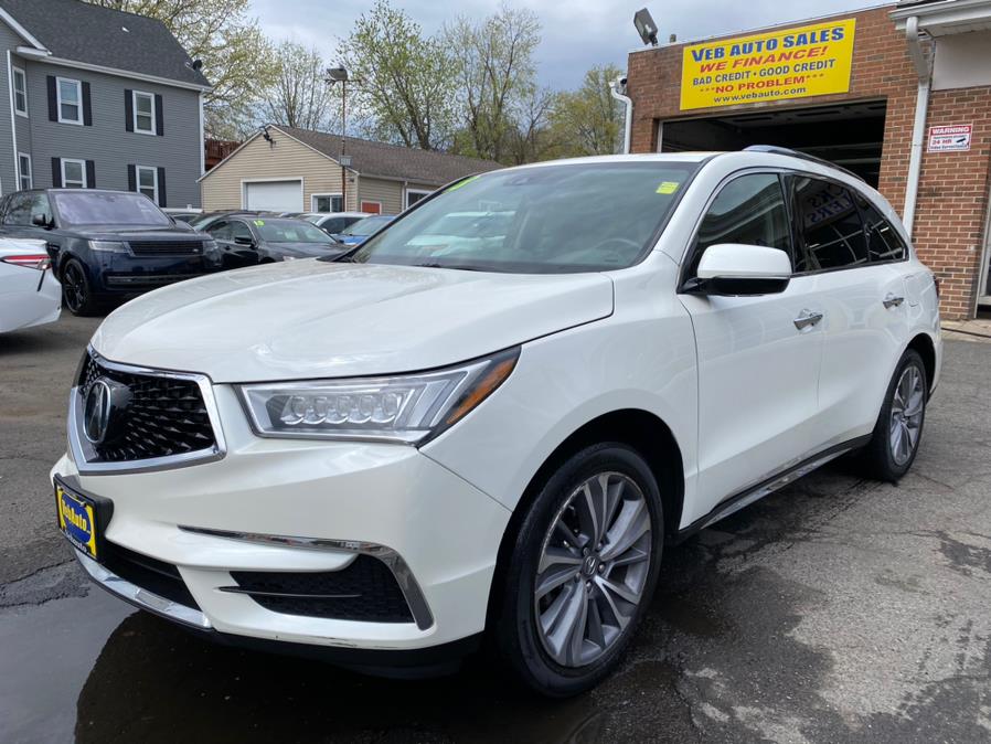 2018 Acura MDX SH-AWD w/Technology Pkg, available for sale in Hartford, Connecticut | VEB Auto Sales. Hartford, Connecticut