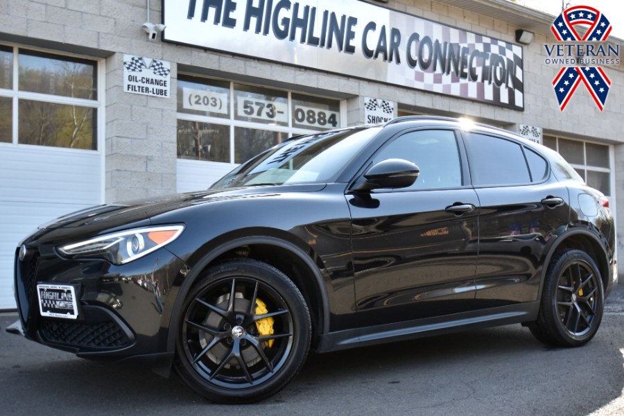 2019 Alfa Romeo Stelvio Ti AWD, available for sale in Waterbury, Connecticut | Highline Car Connection. Waterbury, Connecticut