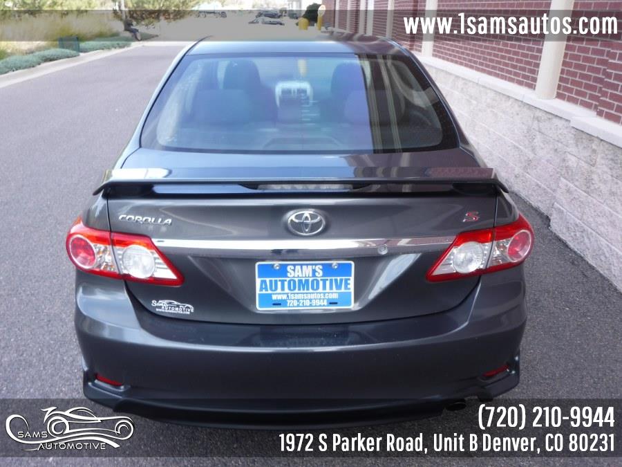 2011 Toyota Corolla 4dr Sdn Auto S, available for sale in Denver, Colorado | Sam's Automotive. Denver, Colorado 2011 Toyota Corolla 4dr Sdn Auto S, available for sale in Denver, Colorado | Sam's Automotive. Denver, Colorado