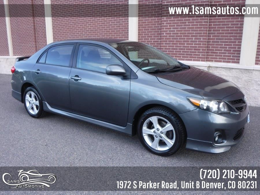 2011 Toyota Corolla 4dr Sdn Auto S, available for sale in Denver, Colorado | Sam's Automotive. Denver, Colorado 2011 Toyota Corolla 4dr Sdn Auto S, available for sale in Denver, Colorado | Sam's Automotive. Denver, Colorado