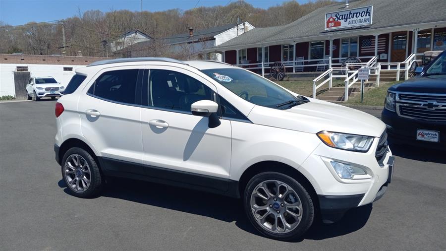 2018 Ford EcoSport Titanium 4WD, available for sale in Old Saybrook, Connecticut | Saybrook Auto Barn. Old Saybrook, Connecticut 2018 Ford EcoSport Titanium 4WD, available for sale in Old Saybrook, Connecticut | Saybrook Auto Barn. Old Saybrook, Connecticut
