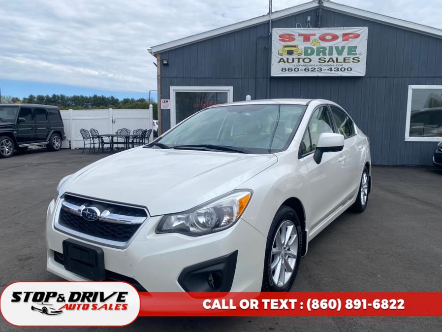 2013 Subaru Impreza Sedan 4dr Auto 2.0i Premium, available for sale in East Windsor, Connecticut | Stop & Drive Auto Sales. East Windsor, Connecticut