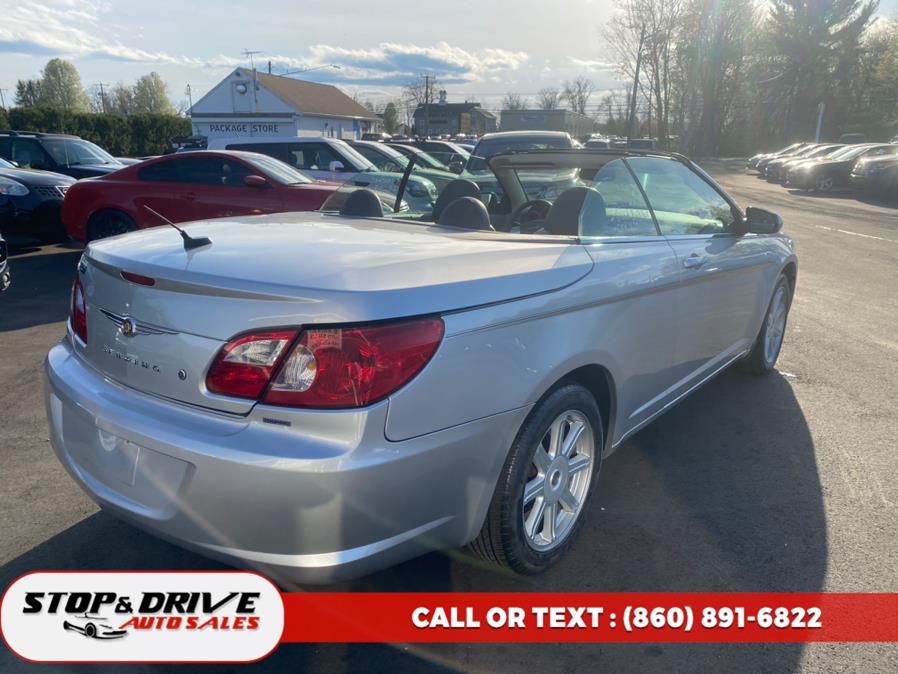 2008 Chrysler Sebring 2dr Conv Touring FWD, available for sale in East Windsor, Connecticut | Stop & Drive Auto Sales. East Windsor, Connecticut 2008 Chrysler Sebring 2dr Conv Touring FWD, available for sale in East Windsor, Connecticut | Stop & Drive Auto Sales. East Windsor, Connecticut
