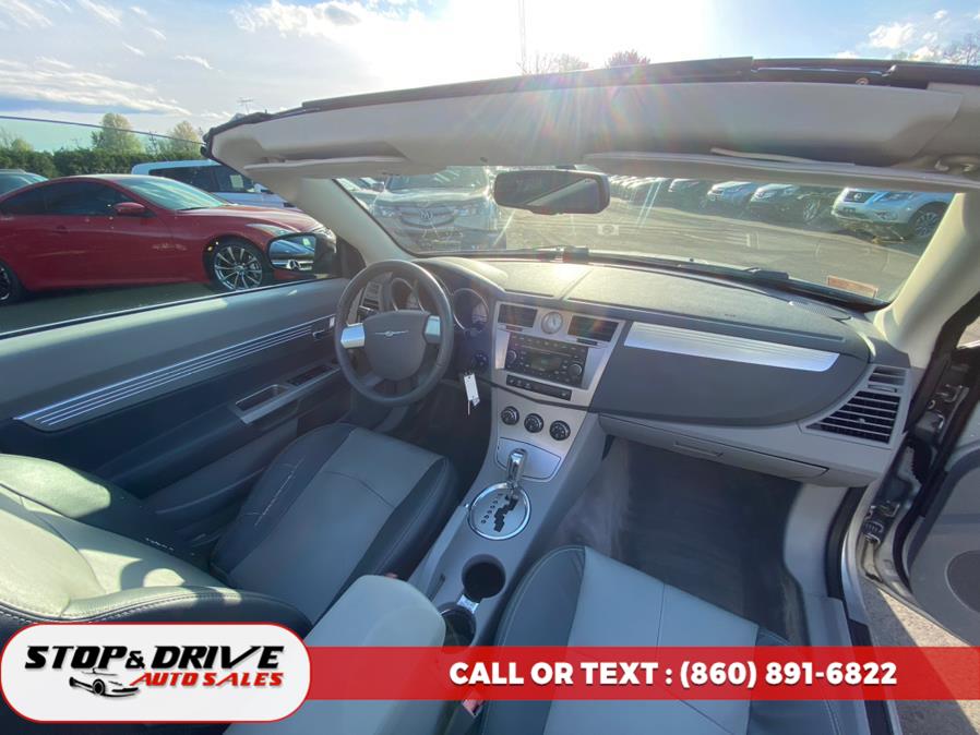 2008 Chrysler Sebring 2dr Conv Touring FWD, available for sale in East Windsor, Connecticut | Stop & Drive Auto Sales. East Windsor, Connecticut 2008 Chrysler Sebring 2dr Conv Touring FWD, available for sale in East Windsor, Connecticut | Stop & Drive Auto Sales. East Windsor, Connecticut