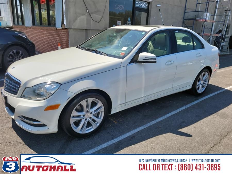 Used Mercedes-Benz C-Class 4dr Sdn C300 Luxury 4MATIC 2012 | RT 3 AUTO MALL LLC. Middletown, Connecticut