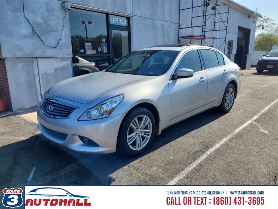 2011 Infiniti G37 Sedan 4dr x AWD, available for sale in Middletown, Connecticut | RT 3 AUTO MALL LLC. Middletown, Connecticut