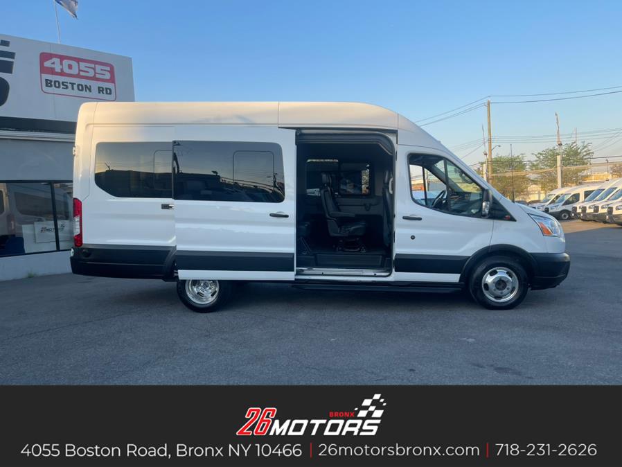 2019 Ford Transit Passenger Wagon T-350 148" EL High Roof XLT Sliding RH Dr DRW, available for sale in Bronx, New York | 26 Motors Auto Group. Bronx, New York 2019 Ford Transit Passenger Wagon T-350 148" EL High Roof XLT Sliding RH Dr DRW, available for sale in Bronx, New York | 26 Motors Auto Group. Bronx, New York