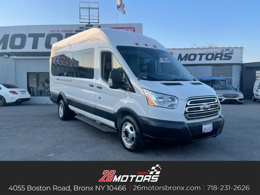 2019 Ford Transit Passenger Wagon T-350 148" EL High Roof XLT Sliding RH Dr DRW, available for sale in Bronx, New York | 26 Motors Auto Group. Bronx, New York 2019 Ford Transit Passenger Wagon T-350 148" EL High Roof XLT Sliding RH Dr DRW, available for sale in Bronx, New York | 26 Motors Auto Group. Bronx, New York