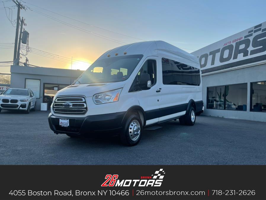 2019 Ford Transit Passenger Wagon T-350 148" EL High Roof XLT Sliding RH Dr DRW, available for sale in Bronx, New York | 26 Motors Auto Group. Bronx, New York 2019 Ford Transit Passenger Wagon T-350 148" EL High Roof XLT Sliding RH Dr DRW, available for sale in Bronx, New York | 26 Motors Auto Group. Bronx, New York