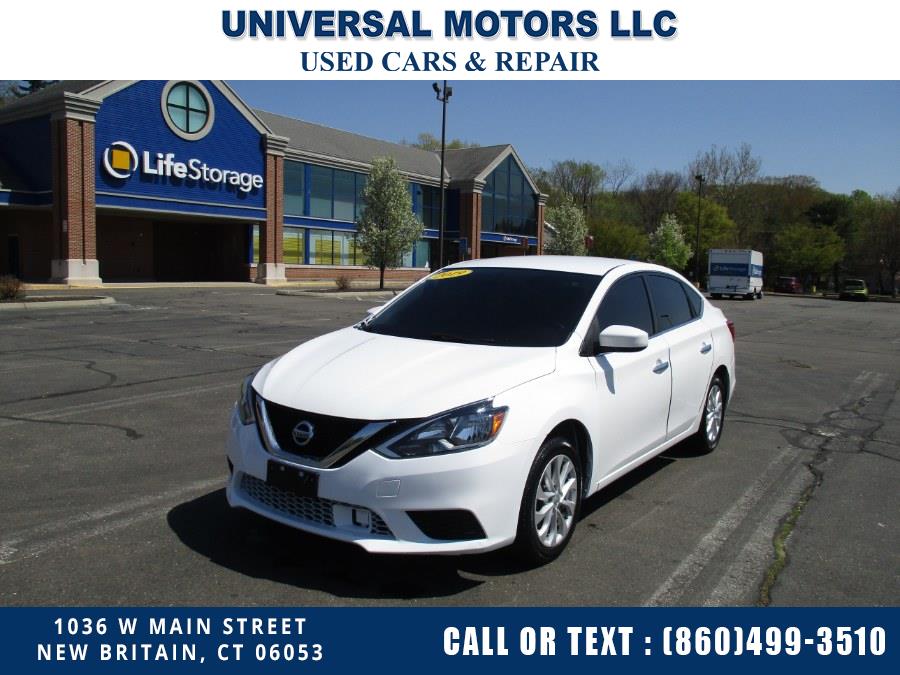 2019 Nissan Sentra Sedan SV, available for sale in New Britain, Connecticut | Universal Motors LLC. New Britain, Connecticut